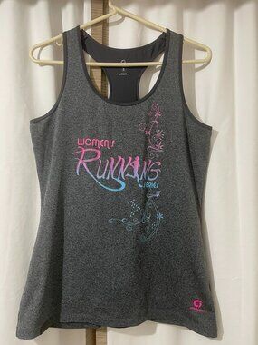 Women's Running Tank - Gray